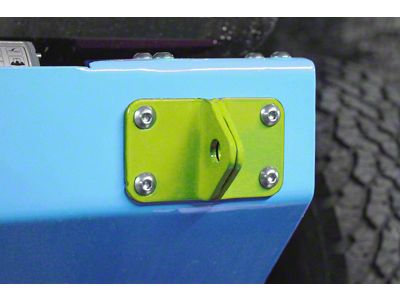 Steinjager D-Ring Mount; Gecko Green (07-18 Jeep Wrangler JK)