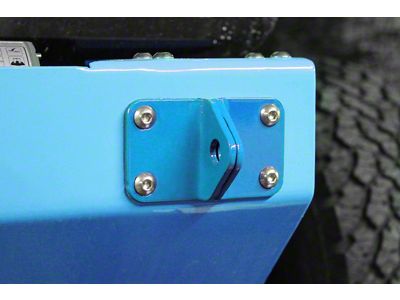 Steinjager D-Ring Mount; Playboy Blue (07-18 Jeep Wrangler JK)