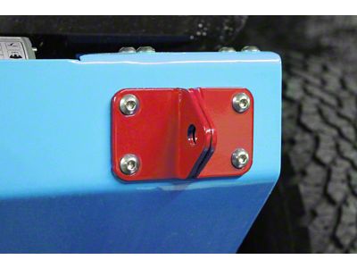 Steinjager D-Ring Mount; Red Baron (07-18 Jeep Wrangler JK)