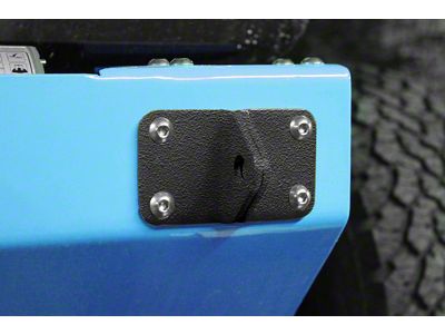 Steinjager D-Ring Mount; Texturized Black (07-18 Jeep Wrangler JK)