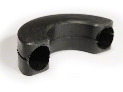 Steinjager D-Ring Shackle Isolator; Poly Black (07-18 Jeep Wrangler JK)