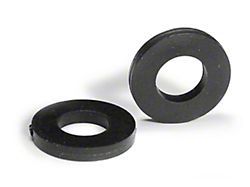 Steinjager D-Ring Shackle Side Isolator; Poly Black (07-18 Jeep Wrangler JK)