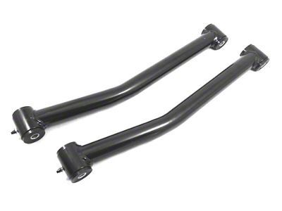 Steinjager Fixed Length Front Lower Control Arms for 0 to 2.50-Inch Lift; Bare Metal (07-18 Jeep Wrangler JK)