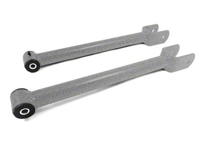 Steinjager Fixed Length Front Upper Control Arms for 0 to 2.50-Inch Lift; Gray Hammertone (07-18 Jeep Wrangler JK)
