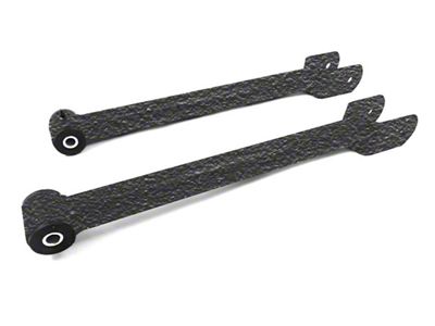 Steinjager Fixed Length Front Upper Control Arms for 0 to 2.50-Inch Lift; Texturized Black (07-18 Jeep Wrangler JK)