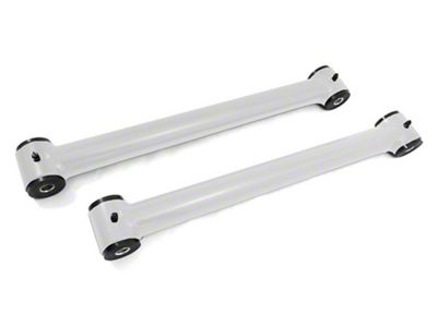 Steinjager Fixed Length Rear Lower Control Arms for 0 to 2.50-Inch Lift; Cloud White (07-18 Jeep Wrangler JK)