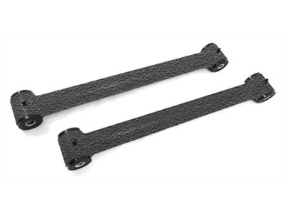 Steinjager Fixed Rear Lower Control Arms for 2.50 to 4-Inch Lift; Texturized Black (07-18 Jeep Wrangler JK)