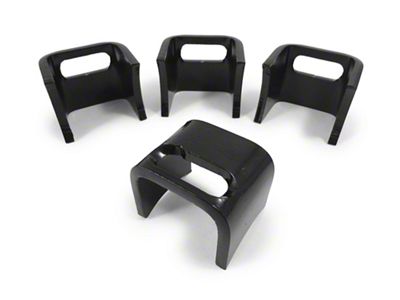 Steinjager Axle Tie Down Bracket; Front and Rear (97-06 Jeep Wrangler TJ)
