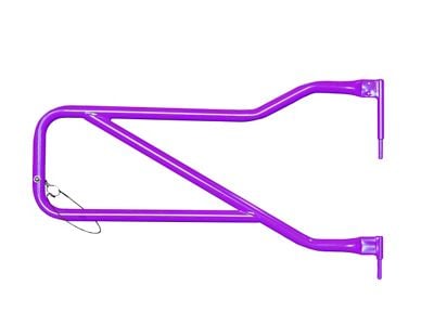 Steinjager Front Trail Tube Doors; Sinbad Purple (07-18 Jeep Wrangler JK)
