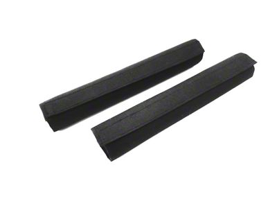 Steinjager Front Tube Doors Armrest; Black (07-18 Jeep Wrangler JK)