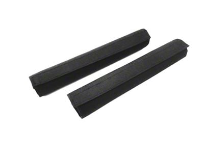 Steinjager Front Tube Doors Armrest; Black (87-95 Jeep Wrangler YJ)