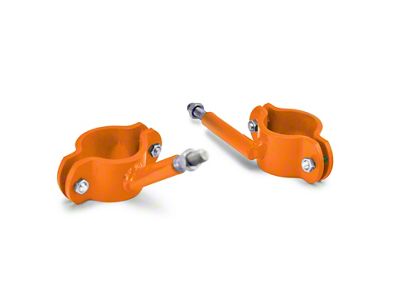 Steinjager High Lift Jack Roll Bar Mount; Fluorescent Orange (04-06 Jeep Wrangler TJ Unlimited)