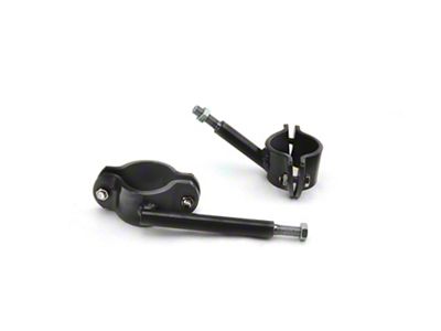 Steinjager High Lift Jack Roll Bar Mount Kit; Bare Metal (07-18 Jeep Wrangler JK 2-Door)