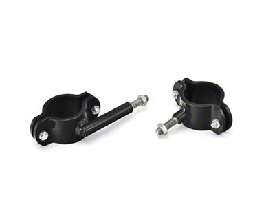 Steinjager High Lift Jack Roll Bar Mount Kit; Bare Metal (97-06 Jeep Wrangler TJ, Excluding Unlimited)