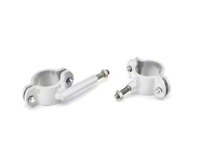 Steinjager High Lift Jack Roll Bar Mount Kit; Cloud White (97-06 Jeep Wrangler TJ, Excluding Unlimited)