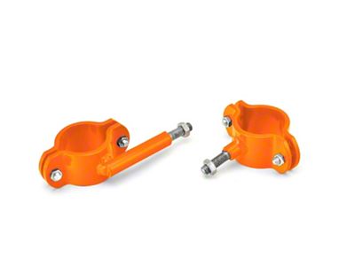 Steinjager High Lift Jack Roll Bar Mount Kit; Fluorescent Orange (97-06 Jeep Wrangler TJ, Excluding Unlimited)