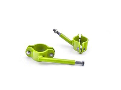 Steinjager High Lift Jack Roll Bar Mount Kit; Gecko Green (07-18 Jeep Wrangler JK 4-Door)