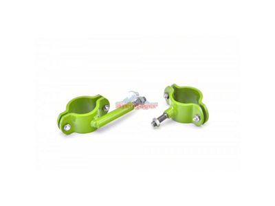 Steinjager High Lift Jack Roll Bar Mount Kit; Gecko Green (87-95 Jeep Wrangler YJ)