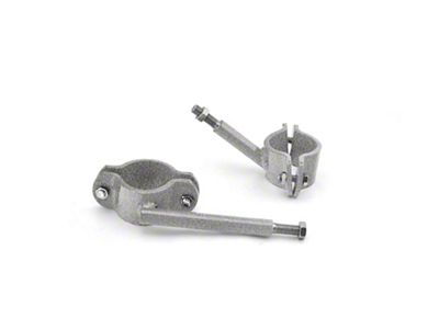 Steinjager High Lift Jack Roll Bar Mount Kit; Gray Hammertone (07-18 Jeep Wrangler JK 4-Door)