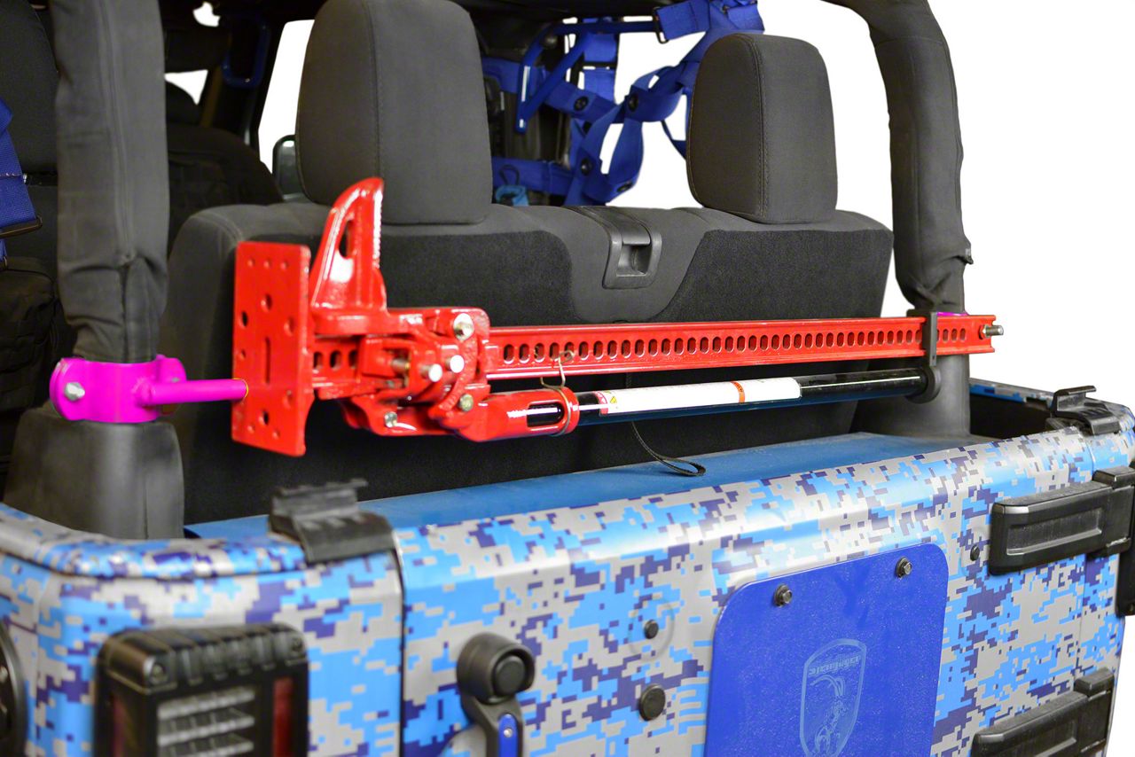 SRM Jeep Wrangler JK Roll Bar Mounting Bracket Kit - View #6