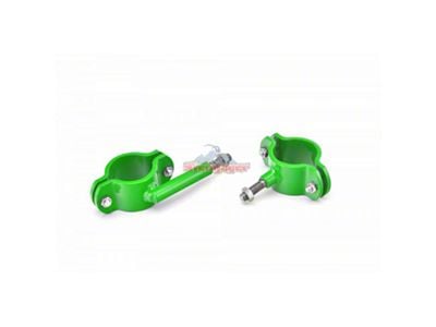 Steinjager High Lift Jack Roll Bar Mount Kit; Neon Green (87-95 Jeep Wrangler YJ)