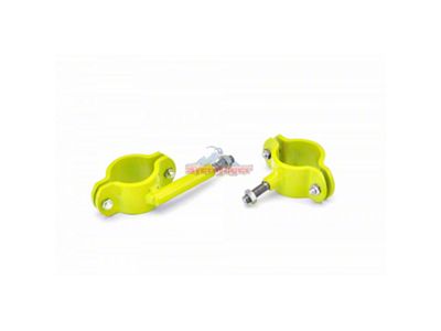 Steinjager High Lift Jack Roll Bar Mount Kit; Neon Yellow (87-95 Jeep Wrangler YJ)