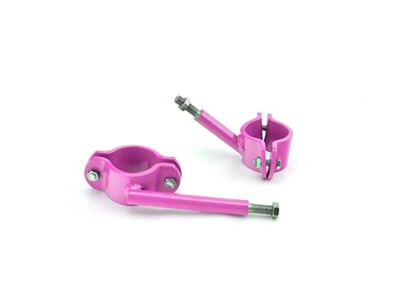 Steinjager High Lift Jack Roll Bar Mount Kit; Pinky (07-18 Jeep Wrangler JK 4-Door)