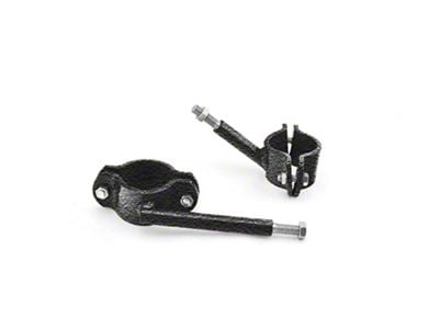 Steinjager High Lift Jack Roll Bar Mount Kit; Texturized Black (07-18 Jeep Wrangler JK 4-Door)
