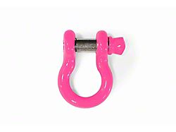 Steinjager 3/4-Inch D-Ring Shackle; Hot Pink (20-25 Jeep Gladiator JT)