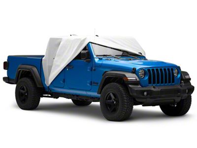 Steinjager 5-Layer Full Door Cab Cover; Gray (20-25 Jeep Gladiator JT)