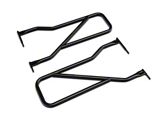 Steinjager Front Trail Tube Doors; Black (20-26 Jeep Gladiator JT)