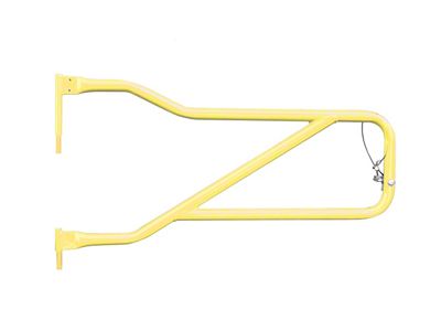 Steinjager Front Trail Tube Doors; Lemon Peel (20-25 Jeep Gladiator JT)