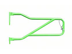 Steinjager Front Trail Tube Doors; Neon Green (20-25 Jeep Gladiator JT)