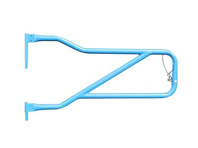 Steinjager Front Trail Tube Doors; Playboy Blue (20-25 Jeep Gladiator JT)