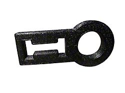 Steinjager High Lift Jack Handle Holder and Isolator; Black TPU (20-26 Jeep Gladiator JT)