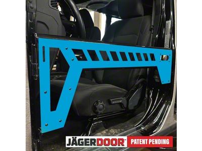 Steinjager JagerDoor Front Trail Doors; Playboy Blue (20-25 Jeep Gladiator JT)