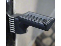 Steinjager JagerPeg Footpeg Kit; Black (20-25 Jeep Gladiator JT)