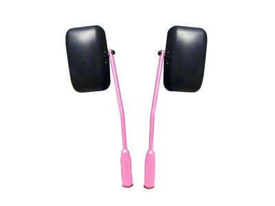 Steinjager Premium Door Hinge Mount Mirrors; Pinky (20-25 Jeep Gladiator JT)