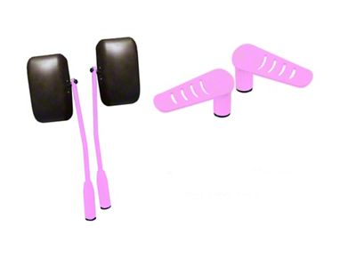 Steinjager Premium Mirror and Foot Peg Kit; Pinky (20-25 Jeep Gladiator JT)