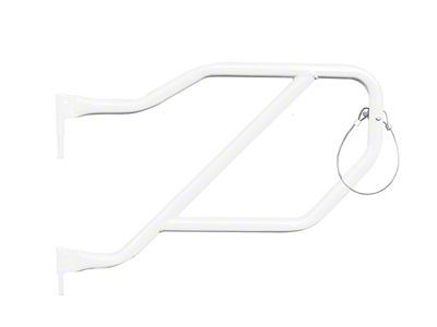 Steinjager Rear Trail Tube Doors; Cloud White (20-25 Jeep Gladiator JT)