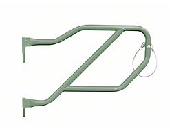 Steinjager Rear Trail Tube Doors; Locas Green (20-26 Jeep Gladiator JT)