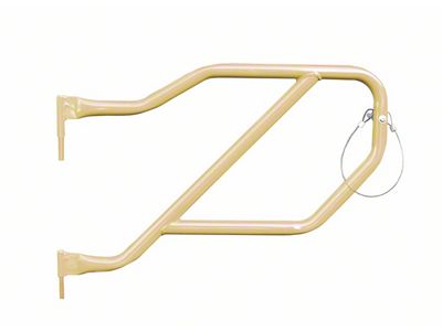 Steinjager Rear Trail Tube Doors; Military Beige (20-25 Jeep Gladiator JT)