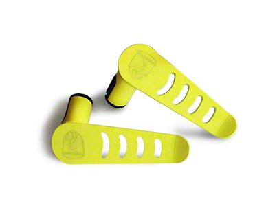 Steinjager Stationary Foot Pegs; Lemon Peel (20-25 Jeep Gladiator JT)