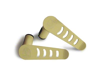 Steinjager Stationary Foot Pegs; Military Beige (20-25 Jeep Gladiator JT)