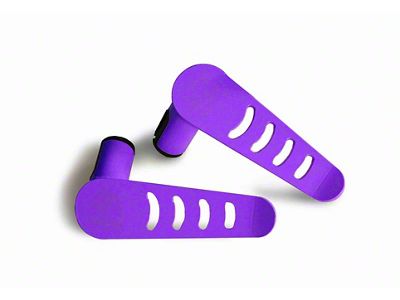 Steinjager Stationary Foot Pegs; Sinbad Purple (20-25 Jeep Gladiator JT)