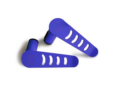 Steinjager Stationary Foot Pegs; Southwest Blue (20-25 Jeep Gladiator JT)