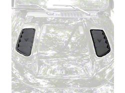 Steinjager Valkyrie Off Road Hood Vent Kit; Texturized Black (20-25 Jeep Gladiator JT Launch Edition, Rubicon)