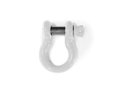 Steinjager 3/4-Inch D-Ring Shackle; Cloud White (18-25 Jeep Wrangler JL)