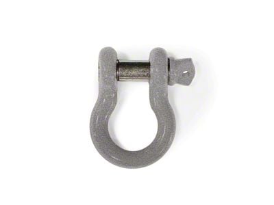 Steinjager 3/4-Inch D-Ring Shackle; Gray Hammertone (18-25 Jeep Wrangler JL)