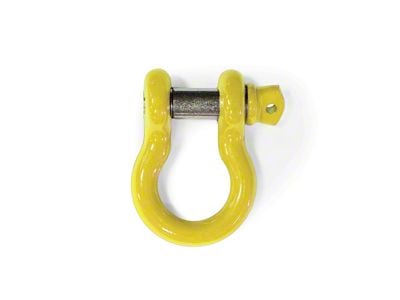 Steinjager 3/4-Inch D-Ring Shackle; Lemon Peel (18-25 Jeep Wrangler JL)